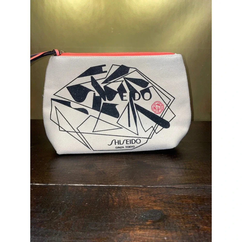 Shiseido Ginza‎ Tokyo Cosmetic Bag Makeup Pouch Travel Accessory